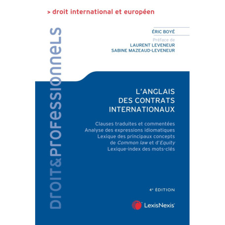 L'anglais des contrats internationaux