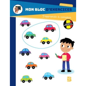 Mon bloc d'exercices J'apprends à compter 5-6 ans