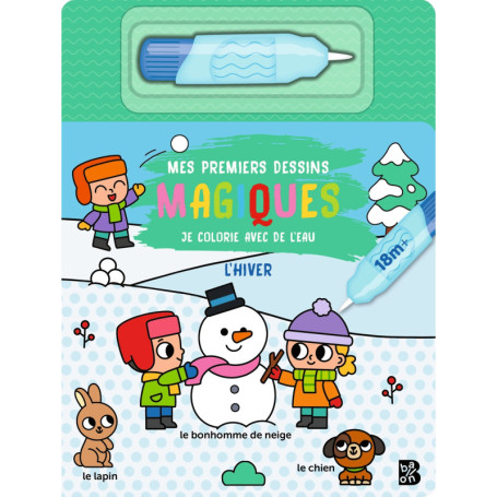 Mes premiers dessins magiques - L'hiver