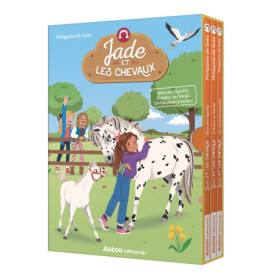Coffret bibliothèque 1 - Jade et les chevaux - Tomes 1 à 3
