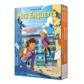 Coffret bibliothèque 1 - mes enquêtes à l'école des détectives - tomes 1 à 3