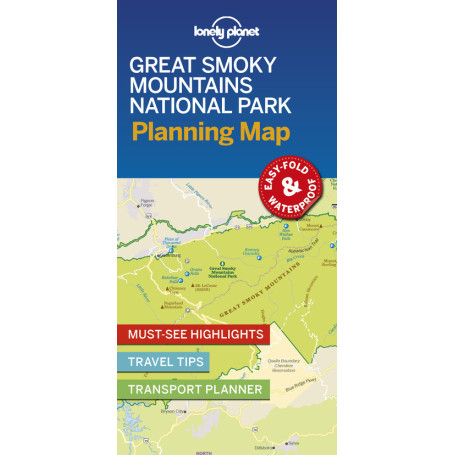Great Smoky Mountains National Park Planning Map 1ed -anglais-