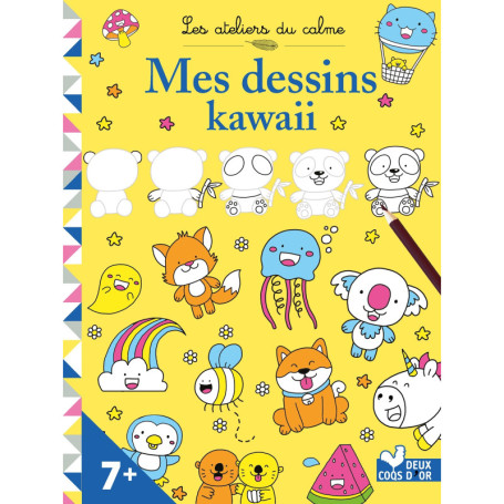 Mes dessins kawaii - Les ateliers du calme