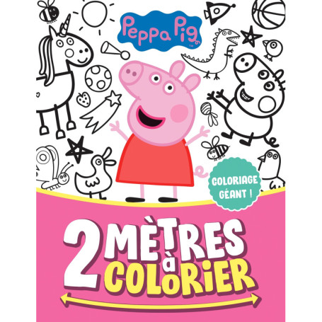 Peppa Pig - 2 mètres à colorier