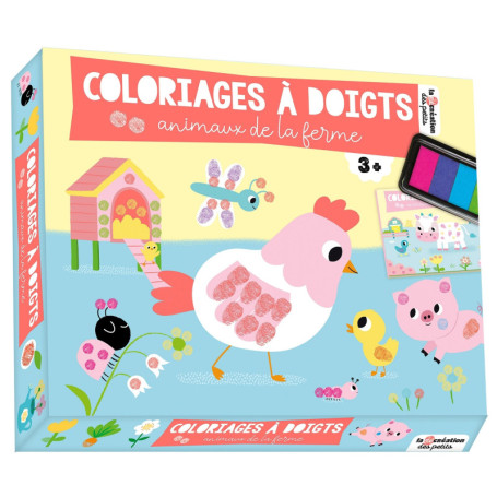 Coloriages à doigts la ferme