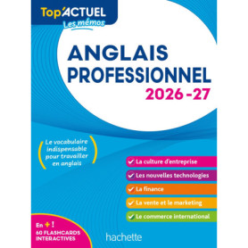 Top'Actuel Anglais professionnel 2026-2027