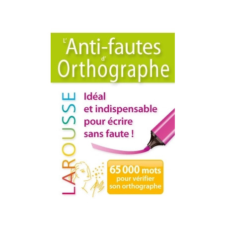 L'Anti-fautes d'orthographe