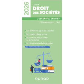 Le petit Droit des sociétés 2026