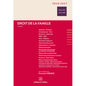 Droit de la famille 2026/2027. 10e éd.