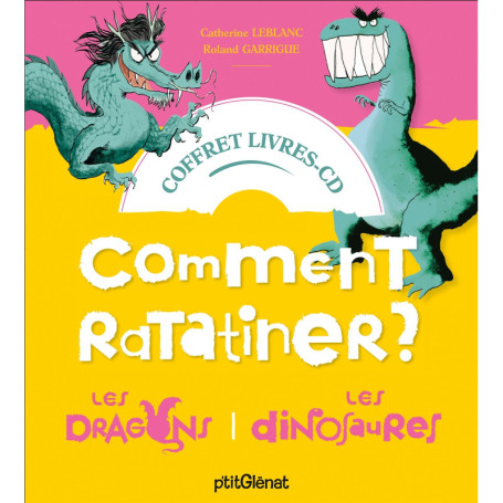 Coffret Comment ratatiner les dragons et les dinosaures - Livre CD