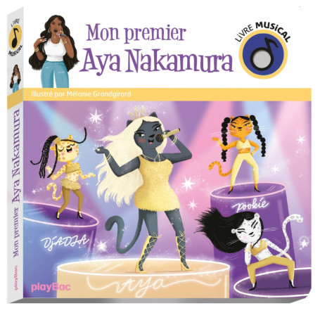 Livre musical - Mon premier Aya Nakamura