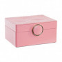 Boîte à bijoux DKD Home Decor Rose PU Bois MDF (23 x 17 x 10 cm) 43,99 €