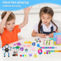 JUAUO 50 Pcs Fidget Toys Set, Stress-Angst Relief Toys pour Enfants et Adultes, Anxiété Relief Finger Toys, Anti Stress Autisme 