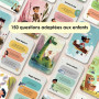 Cartes à raconter pour Enfants I 150 Questions adaptées aux Enfants I Un Cadeau Qui renforce la Relation Parent-Enfant et la Ple