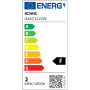 SCNNC 25 PCS Ampoule LED G40 E12 1W 230V Blanc Chaud 2700K, IP54 Étanche Ampoule E12 Ronde Equivalent à 7W Incandescente, Ampoul