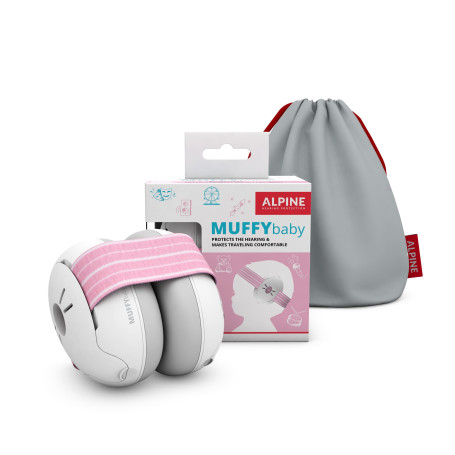 Alpine Muffy Baby Casque Anti Bruit Bébé : Protection Auditive Pour Bébés et Tout-Petits Jusqu'à 36 Mois - Certifié CE - Amélior