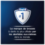 Oral-B Pro 3 Brosse À Dents Électrique Noire, Un Capteur De Pression Pour Protéger Les Gencives Sensibles, Des Accessoires, 3 Br