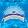 Seaflar Lunette Piscine Adulte Large Monture AntibuéE Protection UV Et Verres HD | Lunettes De Natation Unisexes Pour La Natatio