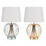 Lampe de bureau DKD Home Decor Métal Polyester 50 W (32.5 x 32.5 x 52 cm) (2 Uni 189,99 €