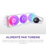 NZXT Kraken Elite 420 RGB 2025 - Refroidisseur liquide AIO pour CPU - Radiateur 420mm - Ventilateur F420 RGB Core - LCD IPS 2,72