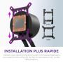 NZXT Kraken Elite 420 RGB 2025 - Refroidisseur liquide AIO pour CPU - Radiateur 420mm - Ventilateur F420 RGB Core - LCD IPS 2,72