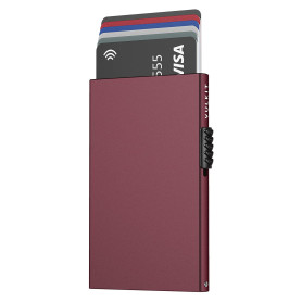 VULKIT Carte Portefeuille pour Hommes Titulaire de la Carte de Crédit RFID Blocage Pop Up Porte-Carte Femmes Minimaliste Portefe
