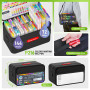 TrendGate 216 Stylo Gel Acrylique, Pointe 1 mm Gen Pen, 216 Couleurs Set de (144 Feutre Acryliques + 72 Stylo Gel Pailletés) - P