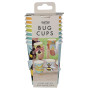 Ginger Ray Lot de 8 gobelets de fête effrayants en papier avec insectes 3D Pop Out pour enfants, multicolore