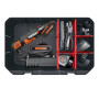 WORX Mallette de Rangement pour Outils Electroportatifs WORX WA0071, Idéal pour Ranger vos Accessoires et Outils de Bricolage, R
