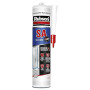 RUBSON SA 1 heure , Mastic Sanitaire à Séchage Rapide, Joint Silicone tous Matériaux, Transparent , Cartouche de 280 ml