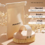 Brosse de Massage Corporel – Primabiotic Masseur Corporel en Bois de Hêtre et Fibres d’Agave | Accessoire écologique pour soin d