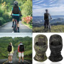 ROMOLY Cagoule Militaire Cagoule de Camouflage pour Homme et Femme, Pack de 2, Noir et Vert Camo, Taille Unique