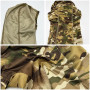 EUPSIIU 2 Pièces Cagoule Hommes, Cache Cou, Foulard Tubulaire, Protection UV, Cagoule Moto, Masque de Ski