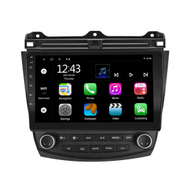 EZoneTronics Autoradio Android 13 pour Honda Accord 7è 2003-2007 Écran Tactile 10" Navigation GPS avec Carplay Android Auto Mirr