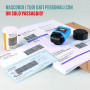 Trodat Tampon de protection (bleu) contre le vol d'identité (comprend 3 recharges)