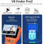 SZBOX GTMEDIA V8 Finder Pro testeur de champ TNT et satellite Combo DVB-S2X / S2 / T2 / ATSC-C MPEG-2/4 H.264 / H.265 (10 bit) C