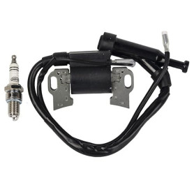 OuyFilters Carkio Bobine d'allumage W/Bougie d'allumage Gx240 GX270 Gx340 Gx390 8 9 11 13hp Moteur Neuf