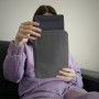 MyGadget Pochette Nylon pour Tablette jusqu'à 8 Pouces - Protection pour 21 x 14 cm - ex. Kindle Paperwhite, Oasis - Gris Foncé