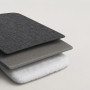 MyGadget Pochette Nylon pour Tablette jusqu'à 8 Pouces - Protection pour 21 x 14 cm - ex. Kindle Paperwhite, Oasis - Gris Foncé