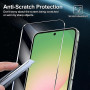 ivoler Verre Trempé pour Samsung Galaxy A56 5G Installation en 30 Secondes, Outil d'Installation Facile, Protection d’écran en 9