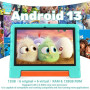 ZIOVO Tablette 10 Pouces Android 13 Tablettes,12Go RAM+128Go ROM(TF 1To),5G WiFi Tablette Tactile,Octa-Core 2.0 Ghz,/5+8 MP/6000