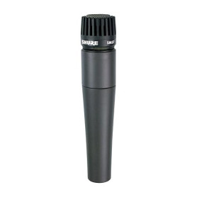 Shure SM57 Microphone D'Instrument Dynamique Cardioïde de avec Support D'Amortisseur Pneumatique, Pince à Micro A25D, Sac de Ran