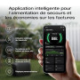 Station électrique portable EF EcoFlow DELTA 3 Plus,1024 Wh de capacité, batterie LiFePO4, charge complète en 56 min, 1800W de p