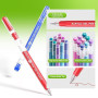 TrendGate 216 Stylo Gel Acrylique, Pointe 1 mm Gen Pen, 216 Couleurs Set de (144 Feutre Acryliques + 72 Stylo Gel Pailletés) - P