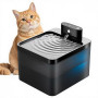 DMUUPEW PET Fontaine à Eau pour Chat à Activation Automatique, silencieuse et sans Fil, 2.2L à Filtration Multiple résistante au