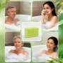 Lot de 3 savons à l’huile d’arbre à thé – Savon purifiant visage et corps pour peaux à imperfections, nettoyage en profondeur, c