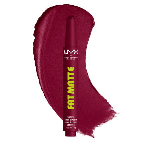 NYX Professional Makeup Fat Matte Matte Lip Balm Berry Smooth