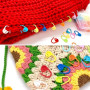 AIOUNIYA Marqueur Crochet Marqueurs de Mailles Marqueur Trico 10 Couleurs avec Boîte Pour Tricoter, Crocheter ou Loisirs Créatif