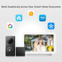Aqara 2K Sonnette Video Hub G410 avec Carillon, HomeKit Secure Video, Hub Matter Intégré, Wi-FI 2,4G/5GHz, Zigbee et Thread, 4:3