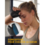 Lamicall Gants de Cyclisme pour Homme et Femme, Gants de Fitness - [Amortissant & Respirant] Gants d'été pour Vélo Demi-Doigts, 